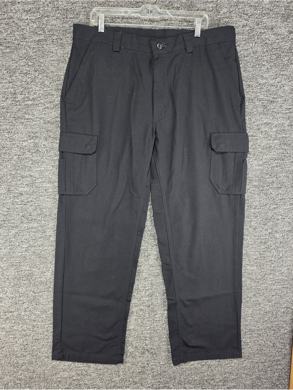 Dickies Men's Cargo Work Pants Black Twill Cotton Blend 38x34 WP80BK5